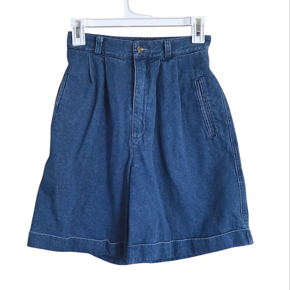 Vintage Retro Pinup Denim Shorts
